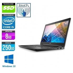 DELL Latitude 5590 Quad Core i5-8350 8Go DDR4 256Go SSD Led 15.6'' Full HD Windows 10 ou 11 Pro 64 GARANTIE 2 ANS