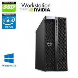 DELL Precision T7820 20 x Core Xeon  32Go ECC  Disques et Vidéo  A CONFIGURER  Windows 10 ou11 Pro 64 GARANTIE 2 ANS