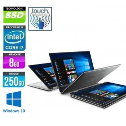 DELL XPS 9365 (2 en 1) Core i7  16Go Ram256Go SSD LED 13.3'' FHD Windows 10 ou 11 Pro 64 GARANTIE 2 ANS