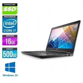 DELL Latitude E5591 Six Core i7 16Go Ram 512Go SSD Led 15.6'' Full HD GForce MX130 Windows 10 ou 11 Pro GARANTIE 2 ANS