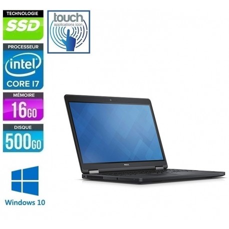 DELL Latitude E5591 Six Core i7 16Go Ram 512Go SSD Led 15.6'' Full HD TACTILE GForce MX130 Windows 10 ou 11 Pro GARANTIE 2 ANS