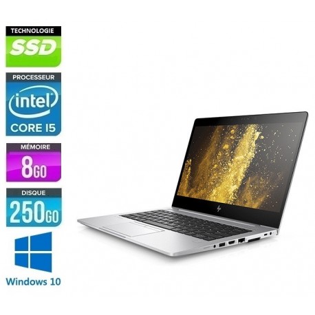 HP Elitebook 830 G6 Quad Core i5-8265u 8Go Ram 258Go NVMe LED 13.3'' TACTILE Windows 10 Pro 64 GARANTIE 2 ANS