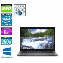 DELL Latitude 5300 Quad Core i5 8Go 256Go SSD NVMe LED 13 'Full HD TACTILE Win 10 ou 11 Pro 64 GARANTIE 2 ANS